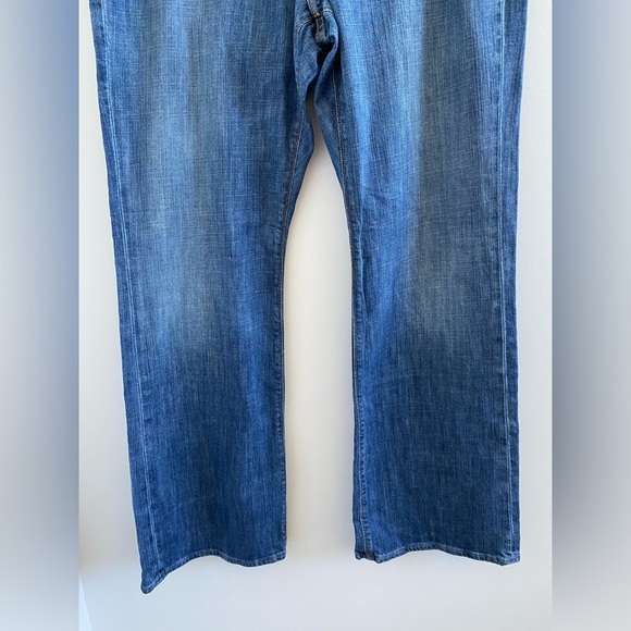 Gap 1969 Blue Stretch Flare Jeans Size 16 Long - Picture 5 of 8
